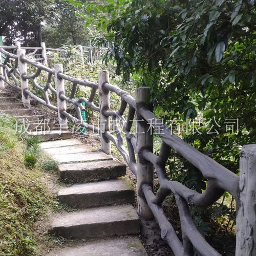 市政橋梁護欄生產安裝 河道仿石護欄價格 園林景觀綠化設計施工